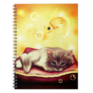 Kitten Dreams Notizblock