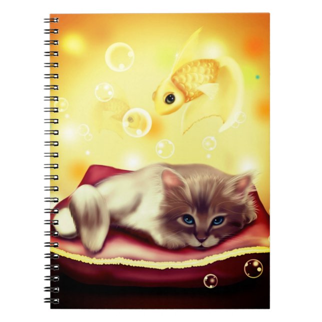 Kitten Dreams Notizblock (Vorderseite)