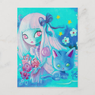 Kitten Dreams Postkarte