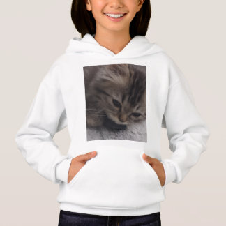 Kitten grau hoodie
