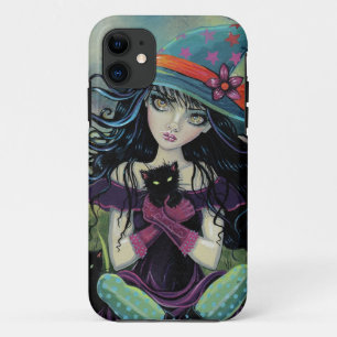Kitten Hexe Halloween Fantasy Art iPhone 5 Fall Case-Mate iPhone Hülle