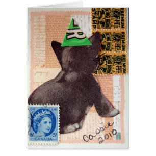 Kitten in einem Party