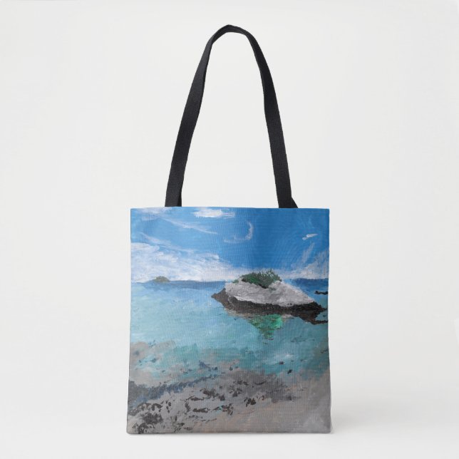 Kitten Island, Maine Tote Bag Tasche (Vorderseite)
