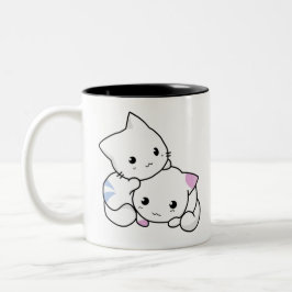 Kitten Liebe Zwei Tasse