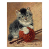 Kitten mit einer Wolle CC1174 Ronner-Knip