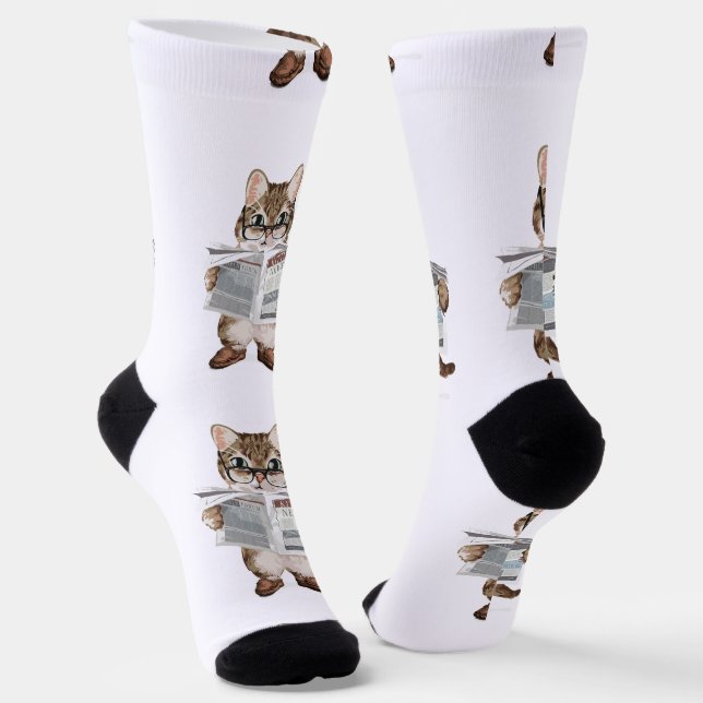 Kitten News Socks Socken (Gewinkelt)