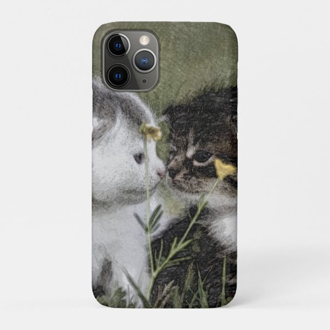 Kitten, Niedlich, Natur Case-Mate iPhone Hülle (Rückseite)