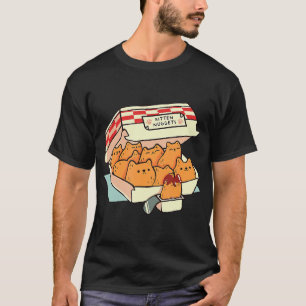 Kitten Nuggets Fast Food Cat T - Shirt