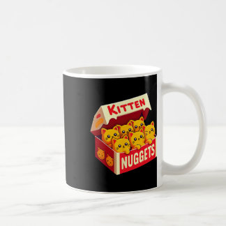 Kitten Nuggets Food Pub Cat Lover Geschenk Hühnche Kaffeetasse