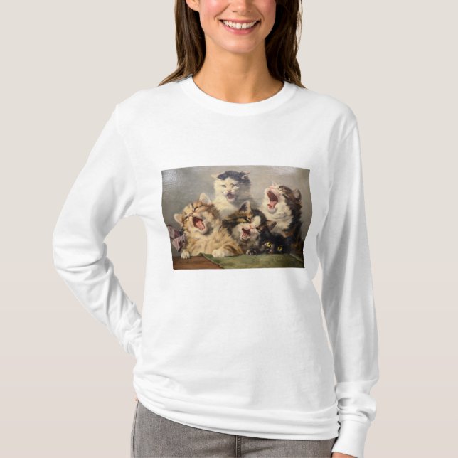 Kitten Symphony von Julius Adam II T-Shirt (Vorderseite)