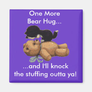 Kitten & Teddy Bären Geschenke Magnet