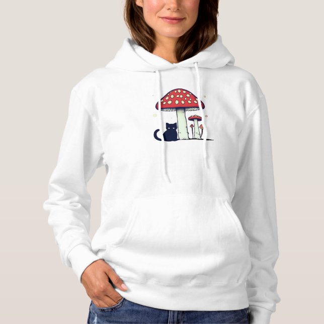 Kitten versteckt und sucht hoodie (Vorderseite)