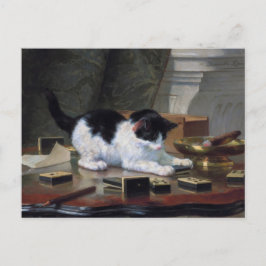Kitten von Henriëtte Ronner Knip Postkarte