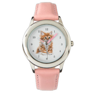 Kitten Watch Geschenk Sweet Baby Cat Armbanduhr