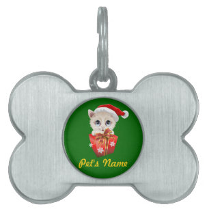 Kitten Weihnachten Weihnachten mit Geschenk Tiermarke