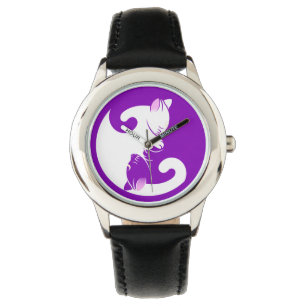 Kitten Yang-Uhr Armbanduhr