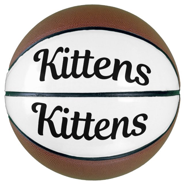 Kittens Swimsuit Magazine's Go-For-The-Three! Klin Basketball (Vorderseite)