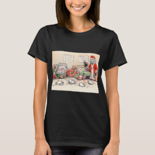 Kittens und Santa Cat, Louis Wain T-Shirt