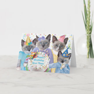 Kitts Birthday Party Card Karte