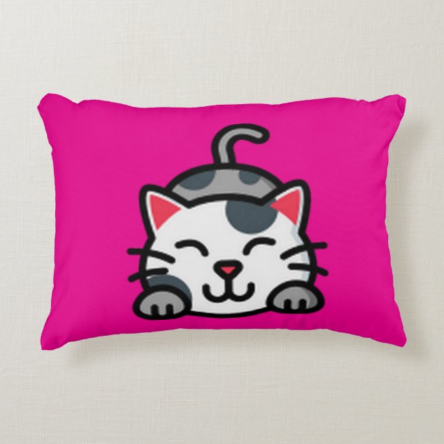 Kitty Accent Pillow Dekokissen (Vorderseite)