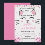 "Kitty and Friends Birthday Einladung", Druck P Einladung<br><div class="desc">Geburtstagskatzen Katzen Katzen Kätzchen Kätzchen Kätzchen niedlich Einladung Geburtstagskätzchen Katzen Katzen Kätzchen Kätzchen niedlich Kätzchen Geburtstag Modernes Party sind Sie Kätzchen Neuigkeiten, ich goldfarben niedliche Kinder, Geburtstagsmädchen Farbe, Geburtstagsgesicht direkt im Gesicht, zazzle, </div>