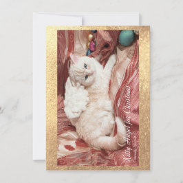 Kitty Angel for Christmas Mitteilungskarte