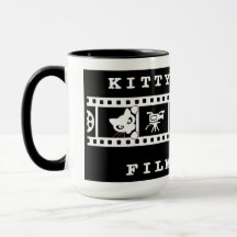 Kitty Appeal & Film Reels 15oz Tasse