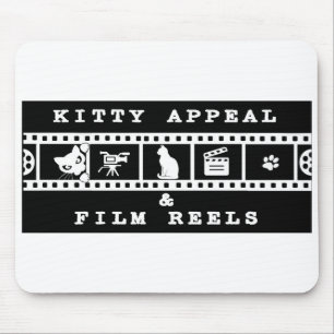 Kitty Appeal & Film Reels Computermauspad Mousepad