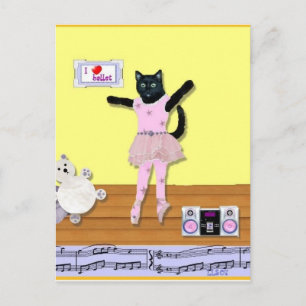 Kitty Ballet Postkarten