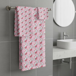 Kitty Bath Handtuch Set