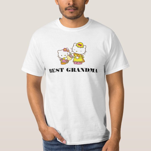 Kitty Best Grandma T - Shirt (Vorderseite)