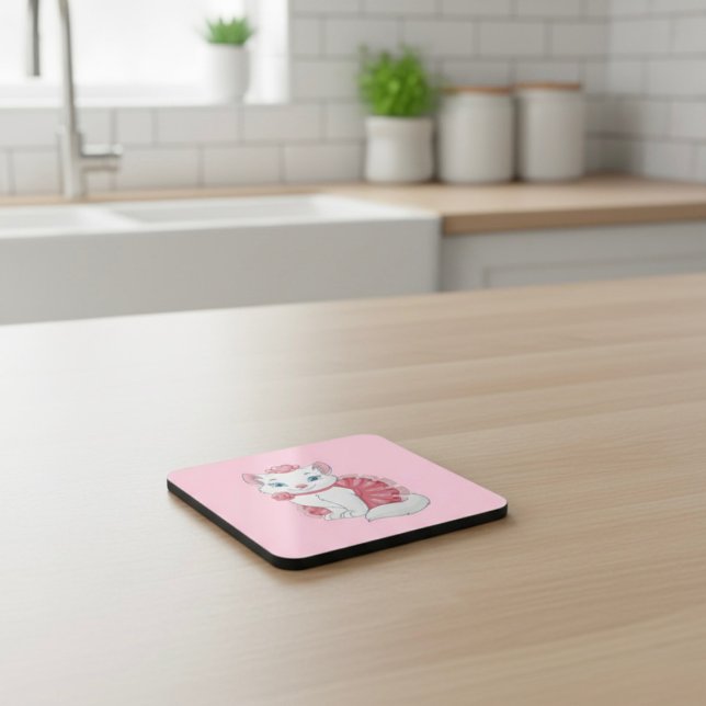 Kitty Beverage Coaster Getränkeuntersetzer (Von Creator hochgeladen)