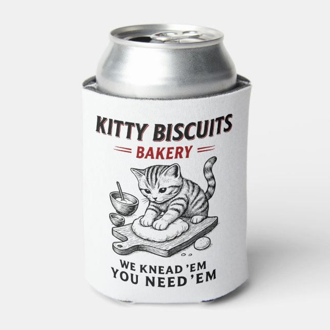 Kitty Biscuits Bäckerei Dosenkühler (Kanne Vorderseite)