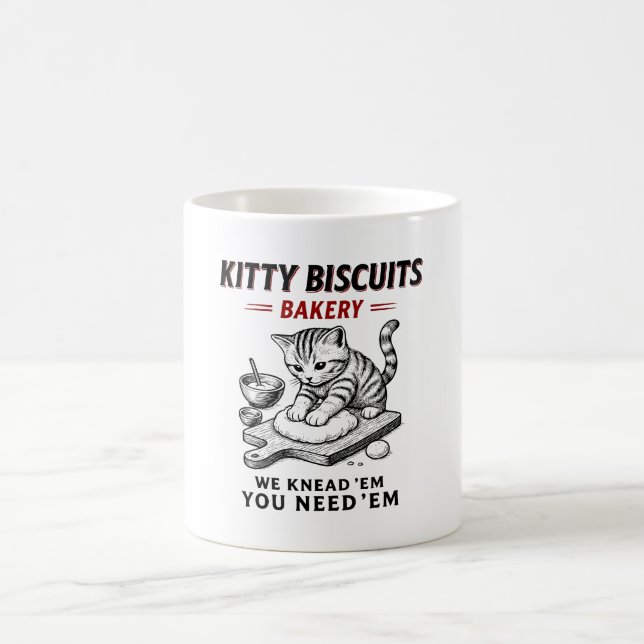 Kitty Biscuits Bäckerei Kaffeetasse (Mittel)