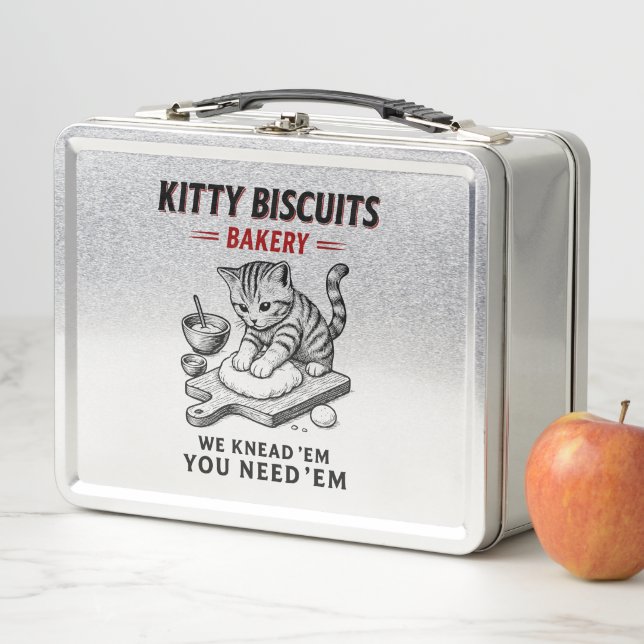 Kitty Biscuits Bäckerei Metall Brotdose (Beispiel)