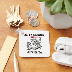 Kitty Biscuits Bäckerei Schlüsselanhänger