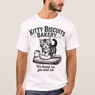 Kitty Biscuits Bäckerei T-Shirt