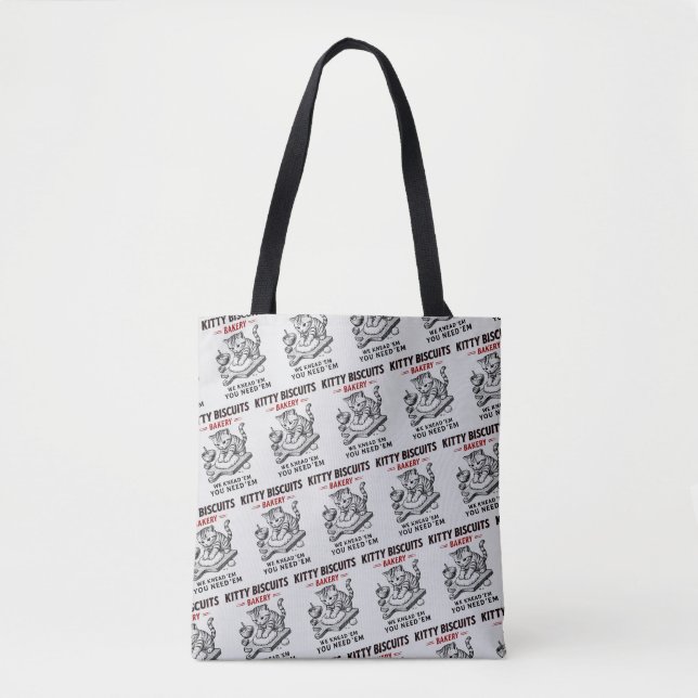Kitty Biscuits Bäckerei Tasche (Vorderseite)