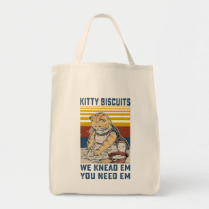 Kitty Biscuits Wir wissen, dass Sie Em Cats Backen Tragetasche