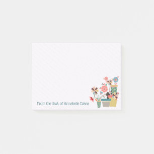 Kitty Blossoms Post-it Klebezettel