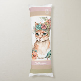 Kitty Boho DBLsided pastel God Lieben alle 1 Brauc Seitenschläferkissen