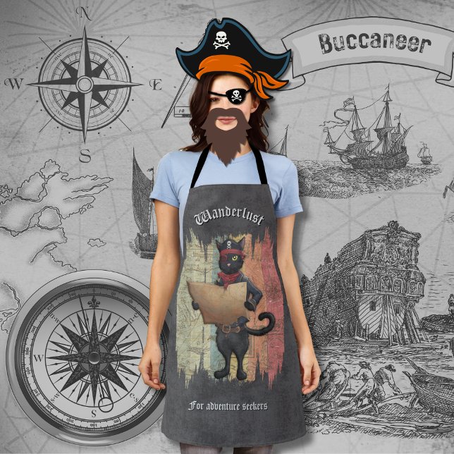 Kitty Buccaneers Sunset Quest Schürze (Kitty Buccaneer's Sunset Quest Apron)