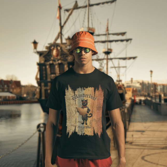 Kitty Buccaneers Sunset Quest T - Shirt (Kitty Buccaneer's Sunset Quest T-Shirt)