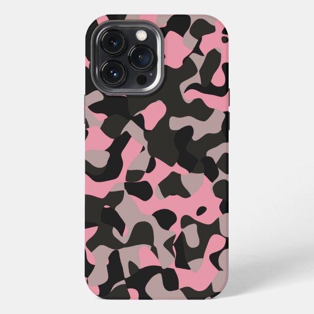 Kitty Camo iPhone 13 Pro Max Hülle (Rückseite)