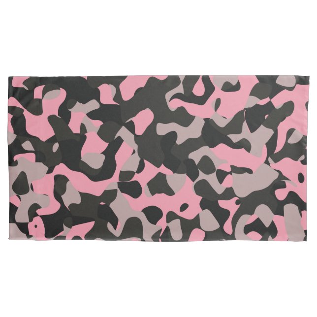 Kitty Camouflage Kissenbezug (Vorderseite)