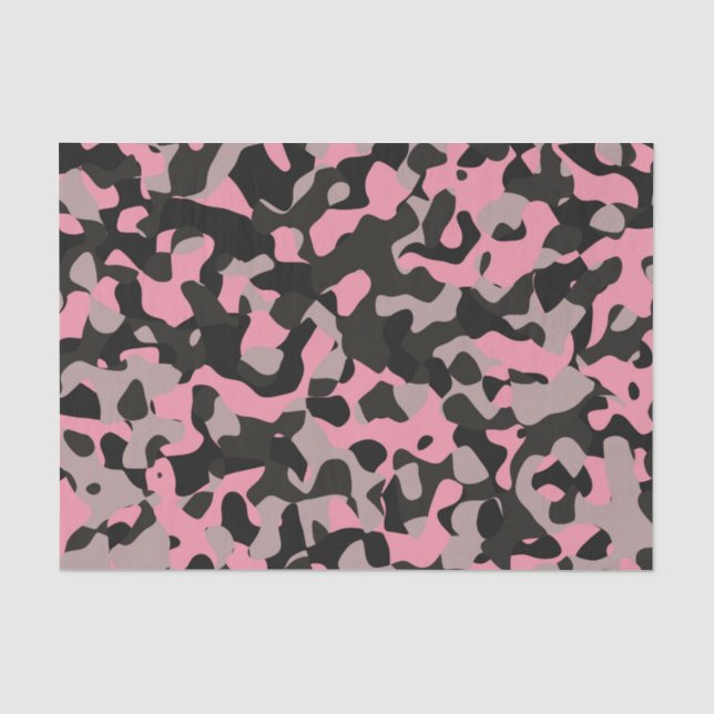 Kitty Camouflage Seidenpapier (Vorderseite)