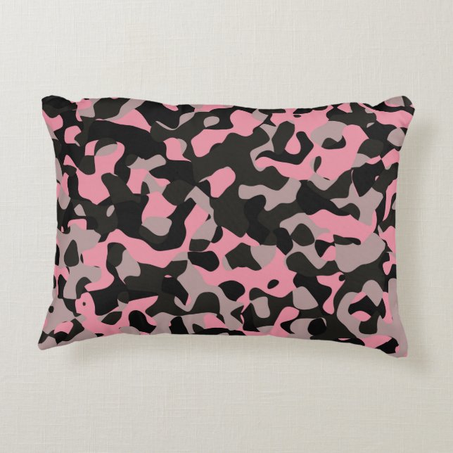 Kitty Camouflage Zierkissen (Rückseite)