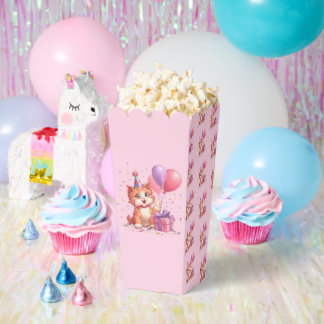 Kitty Cat Celebration Birthday Favor Box Geschenkschachtel