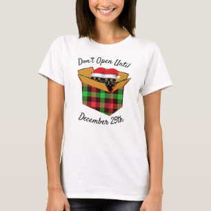 Kitty Cat Christmas T-Shirt