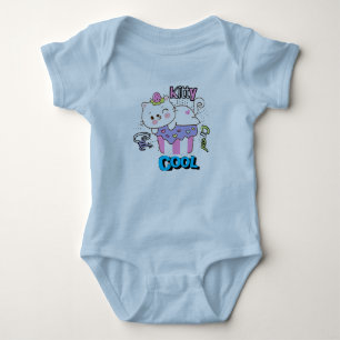 Kitty Cat Crew cool Baby Strampler